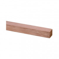 Schaaflat hardhout 21 x 21 mm, 210 cm