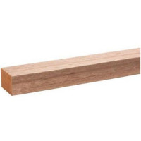 Schaaflat hardhout 44 x 44 mm, 300 cm