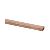 Schaaflat hardhout 9 x 18 mm, 210 cm