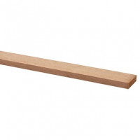 Schaaflat hardhout 9 x 35 mm, 210 cm