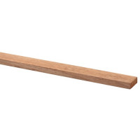 Schaaflat hardhout 9 x 44 mm, 270 cm