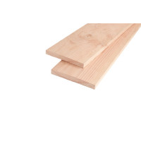 Douglas fijnbezaagde plank 2,2 x 20,0 x 300 cm, onbehandeld