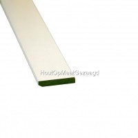 MDF plint wit gegrond 12 x 70 mm