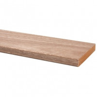 Schaaflat hardhout 21 x 140 mm, 240 cm