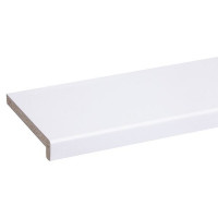 Vensterbank spaanplaat wit 20 x 300 cm, 38 mm