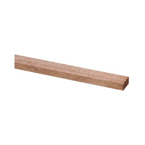 Schaaflat hardhout 9 x 18 mm, 210 cm