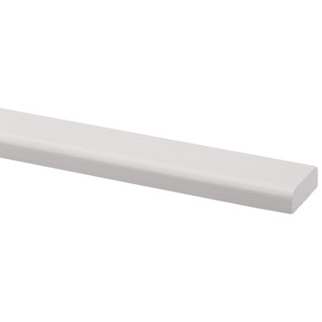Koplat recht grenen gegrond 13 x 34 x 2700 mm
