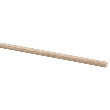 Ronde stok beuken 4 mm, 100 cm