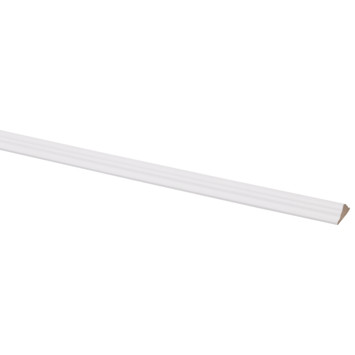 Decorlijst MDF folie wit (1022) 9 x 22 mm, 260 cm