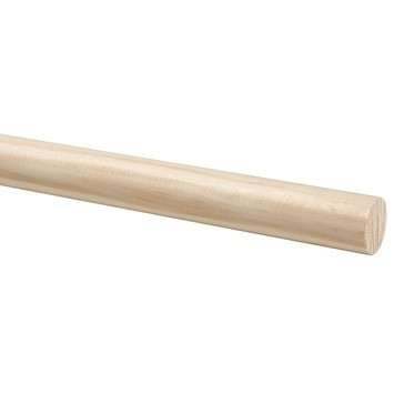 Ronde stok grenen 22 mm, 270 cm