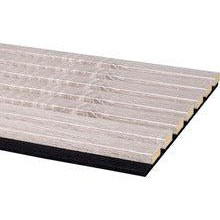 - Akoestische panelen grijs eiken, 260 x 30 cm, 2 stuks, HM1860