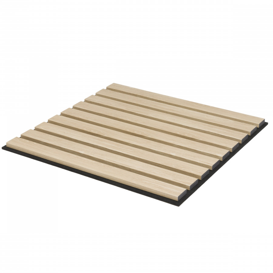 - MDF akoestisch tegel, natuur eiken, 50 x 50 cm, 4 stuks, HM6148
