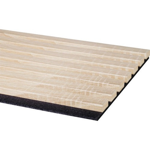 Akoestische panelen eiken, 260 x 30 cm, 2 stuks - HM1853