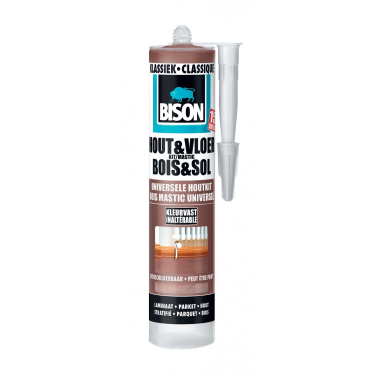 Bison hout&vloer parketkit klassiek 310ml