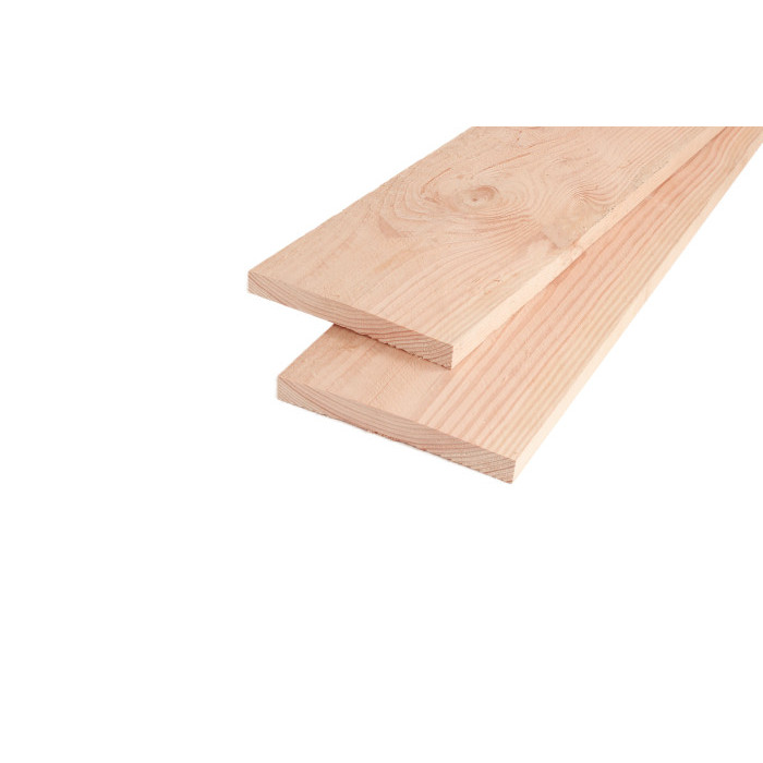 Douglas fijnbezaagde plank 2,2 x 20,0 x 300 cm, onbehandeld