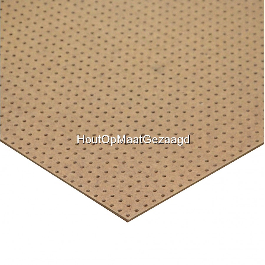 Hardboard geperforeerd 122 x 244