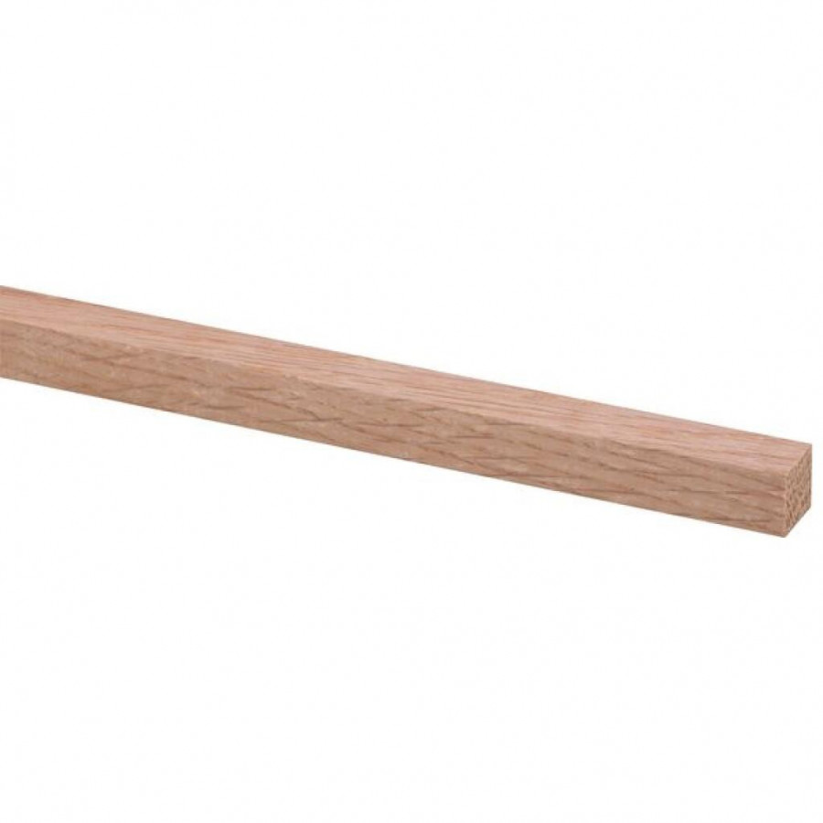 Schaaflat eiken 12 x 12 mm, 210 cm
