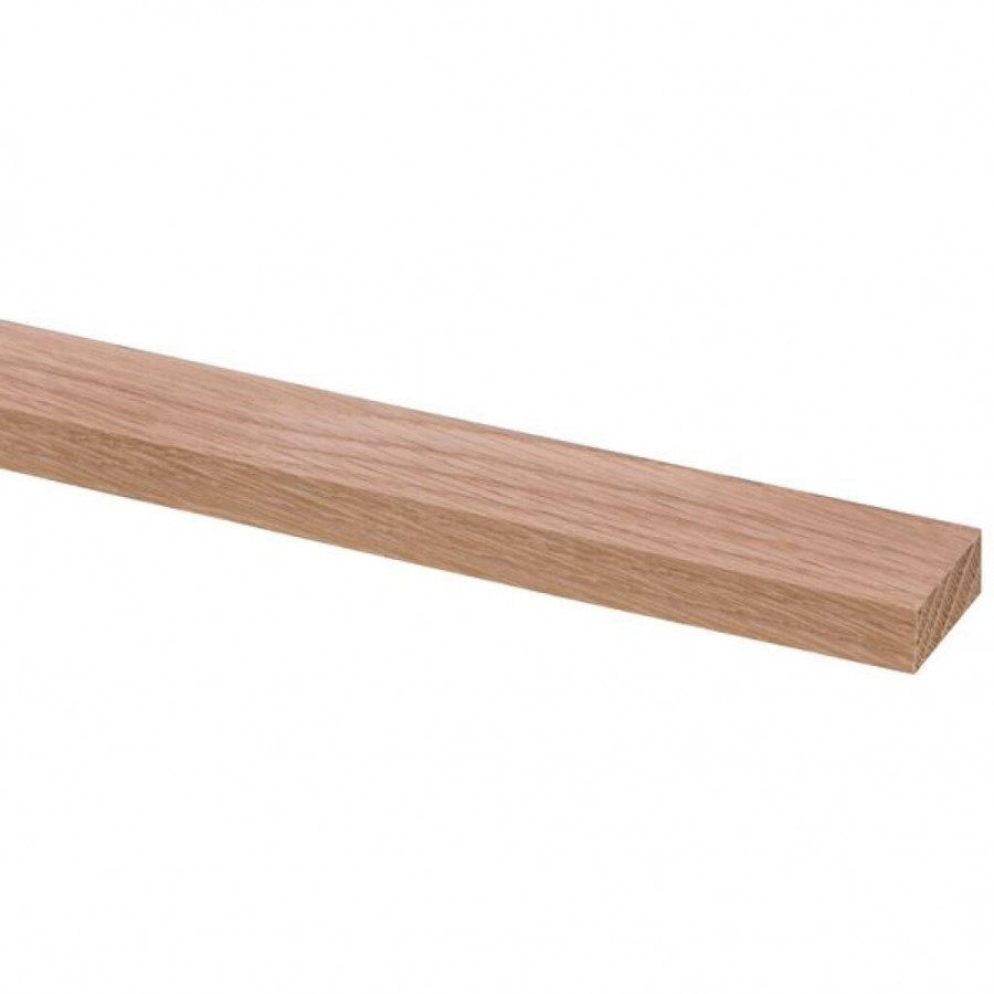 Schaaflat eiken 12 x 27 mm, 240 cm