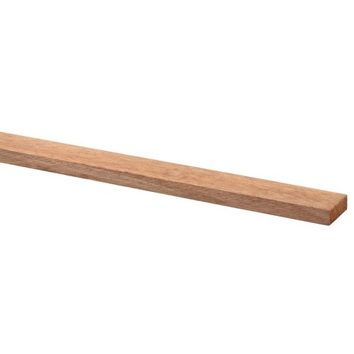 Schaaflat hardhout 9 x 27 mm, 270 cm